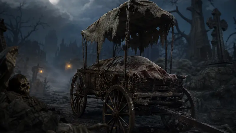 Rasakan Sensasi Horor Lucu di Slot Corpse Cart